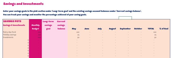 Personal budget - Summer shades - Image 2