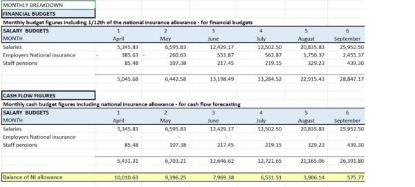 Staff Cost Budget for 10 Employees - Image 3